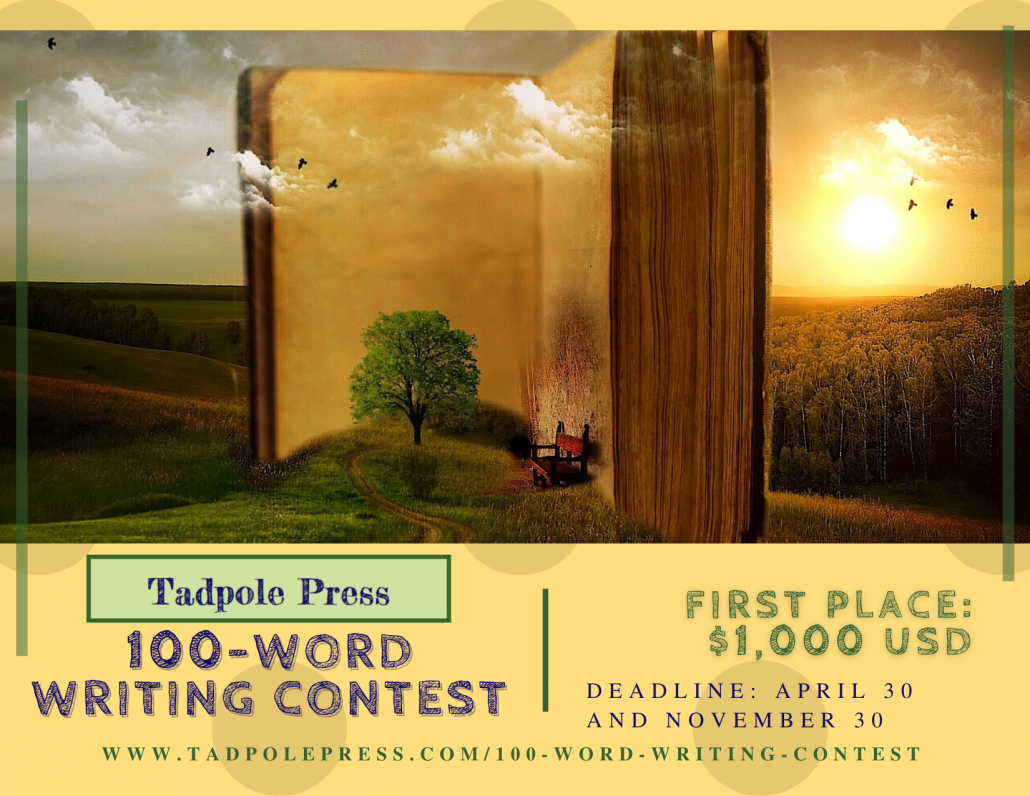 Tadpole Press writing contest logo